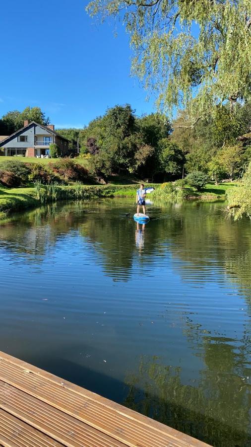 Cwmbach Lodge Luxury B&B Glasbury Dış mekan fotoğraf